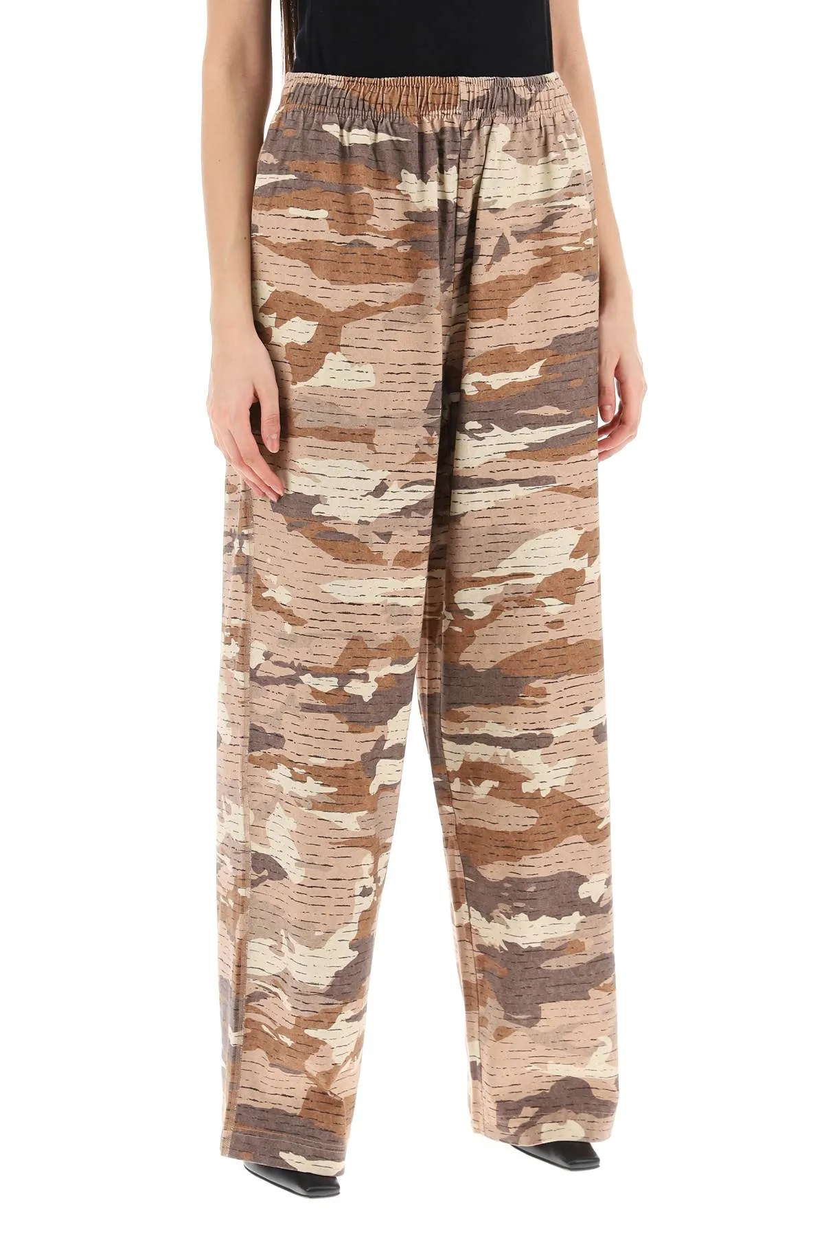 Acne studios camouflage jersey pants for men