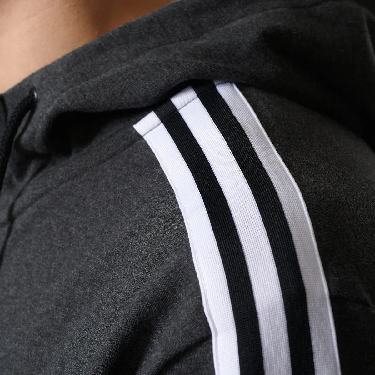 Adidas Originals Curated Men's Full Zip Hoodie Black/White