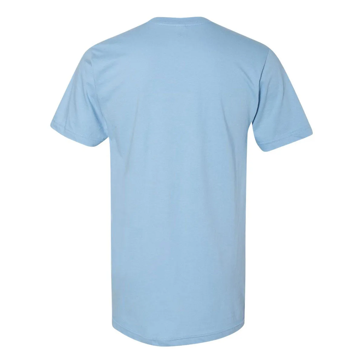 American Apparel Women's Light Blue Fine Jersey Short Sleeve T-Shirt