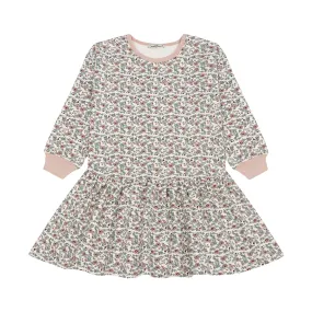 Antebies Winter Flowers Futter Dress