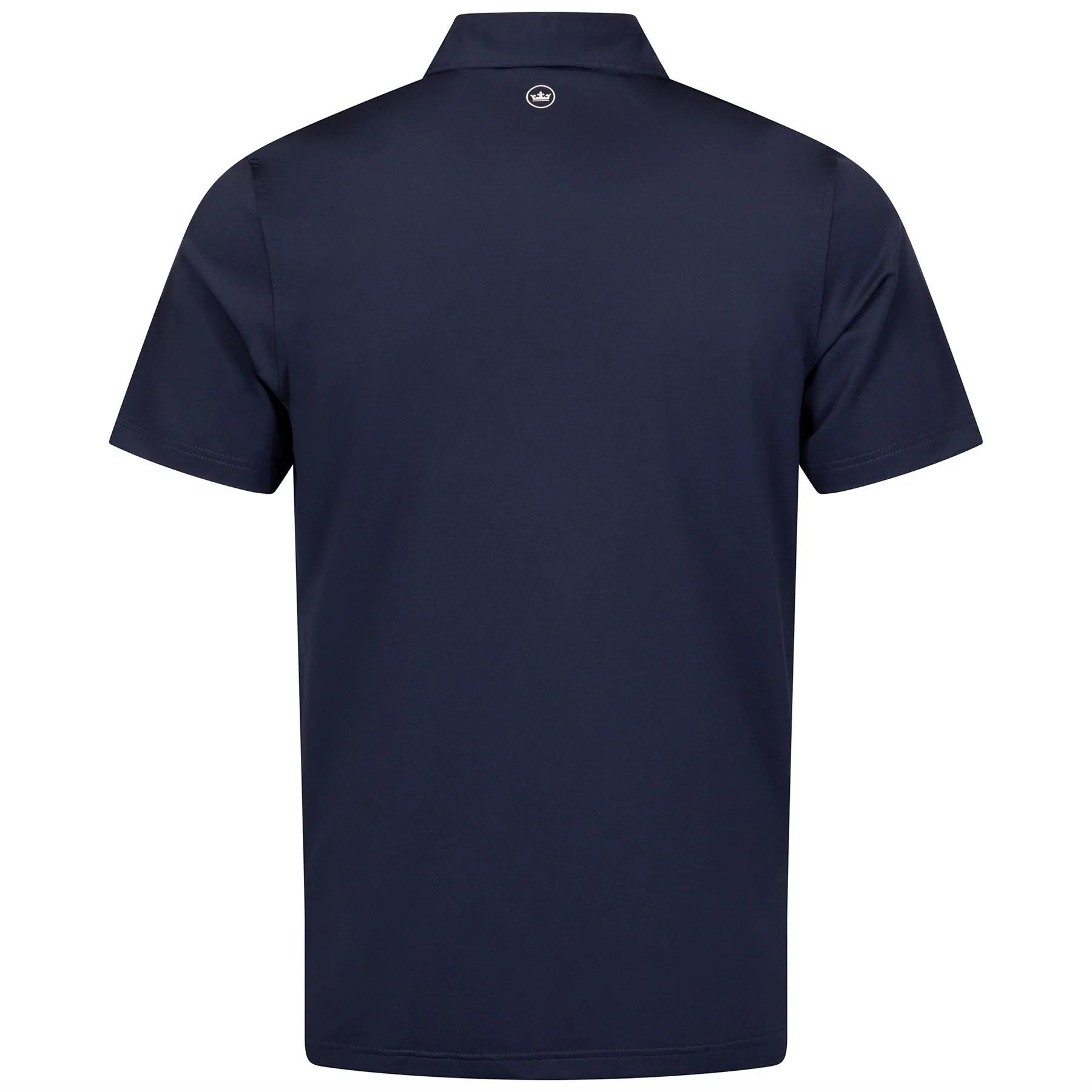 Archer Performance Jersey Polo Self Collar Navy - AW24