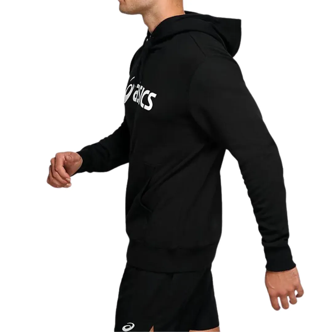 Asics Mens Fleece Hoodie - Performance Black