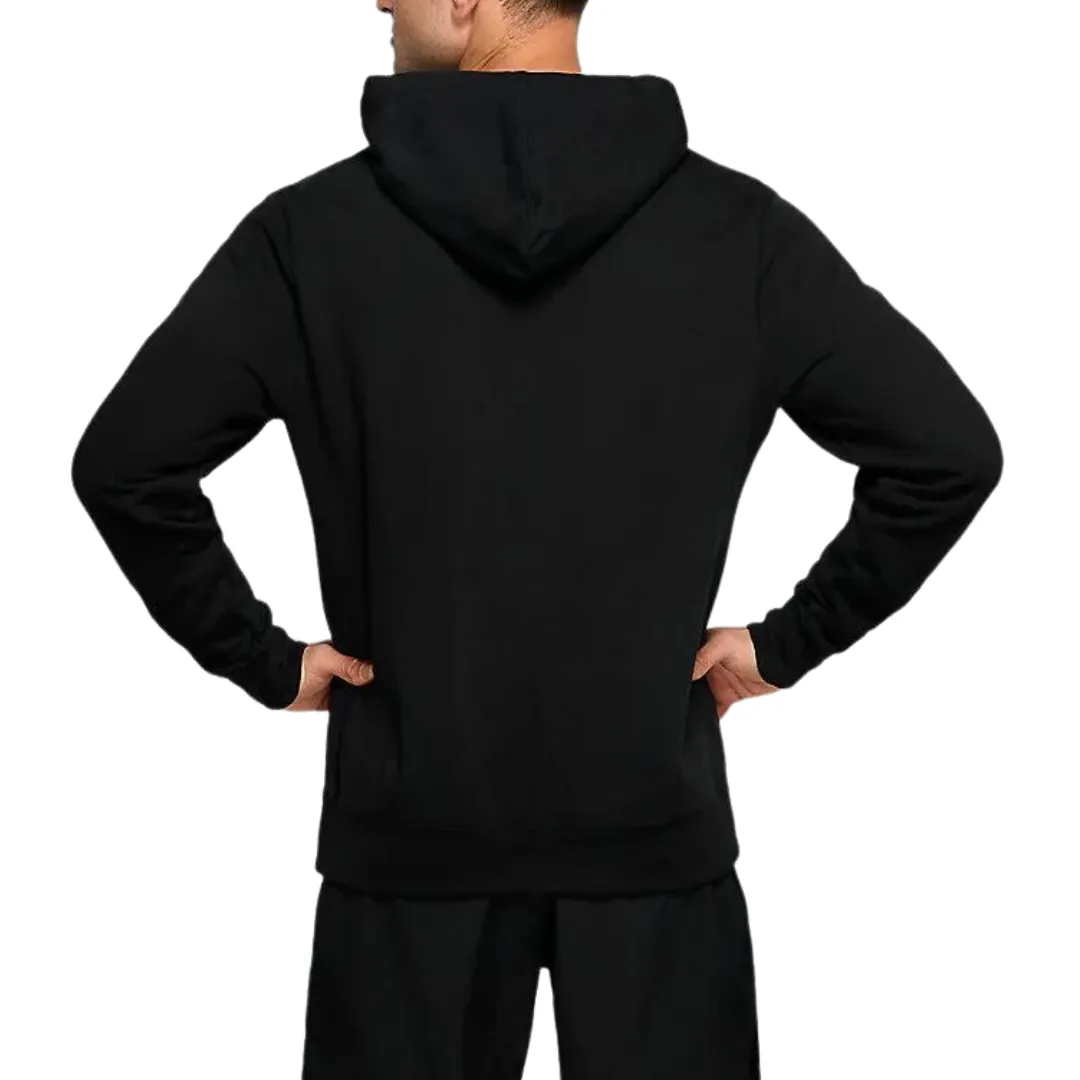 Asics Mens Fleece Hoodie - Performance Black