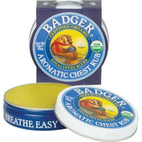 Badger Aromatic Chest Rub