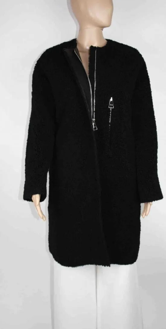 Balenciaga mouton shearling coat