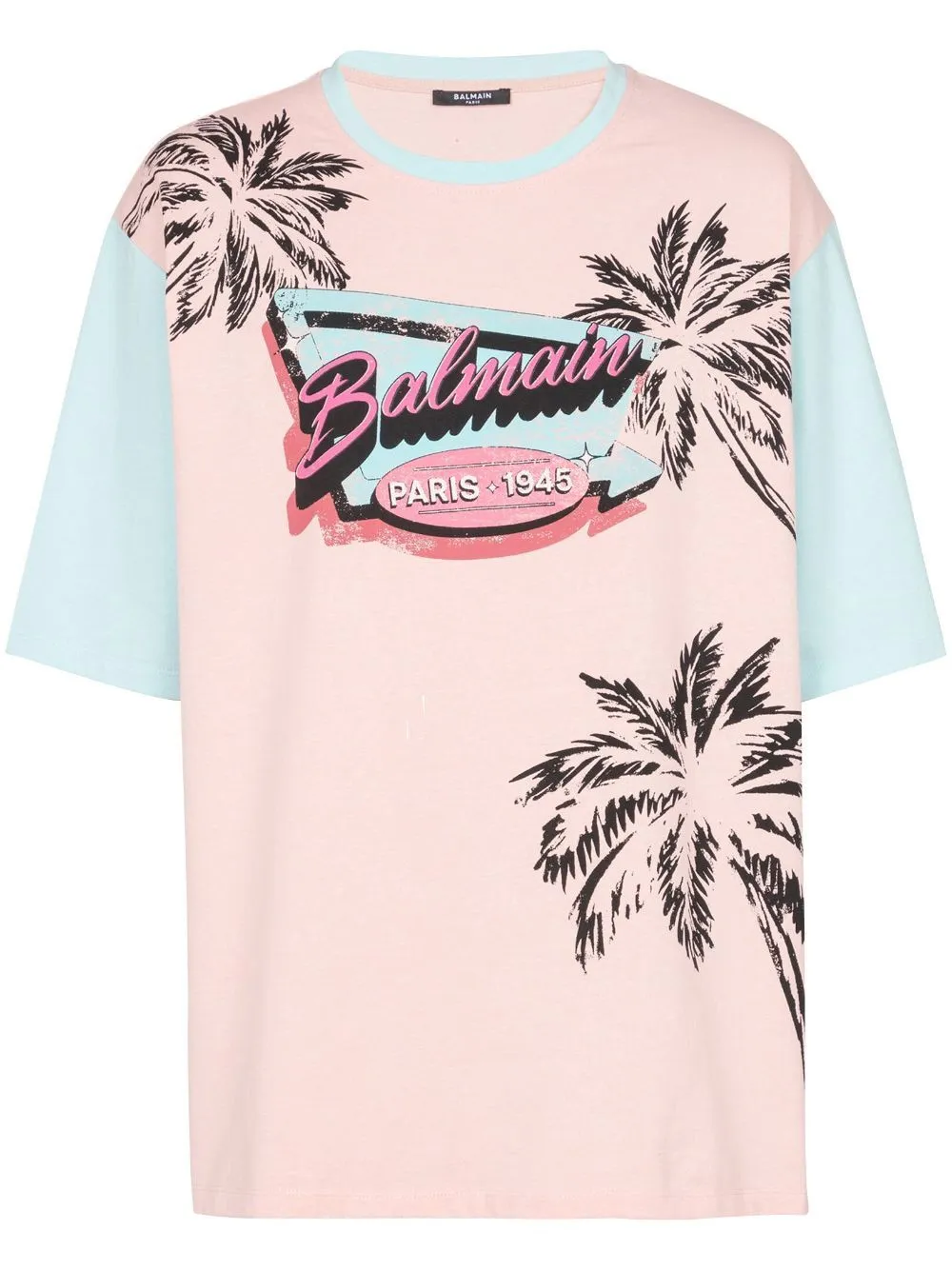 BALMAIN Miami Nights Oversized T-Shirt