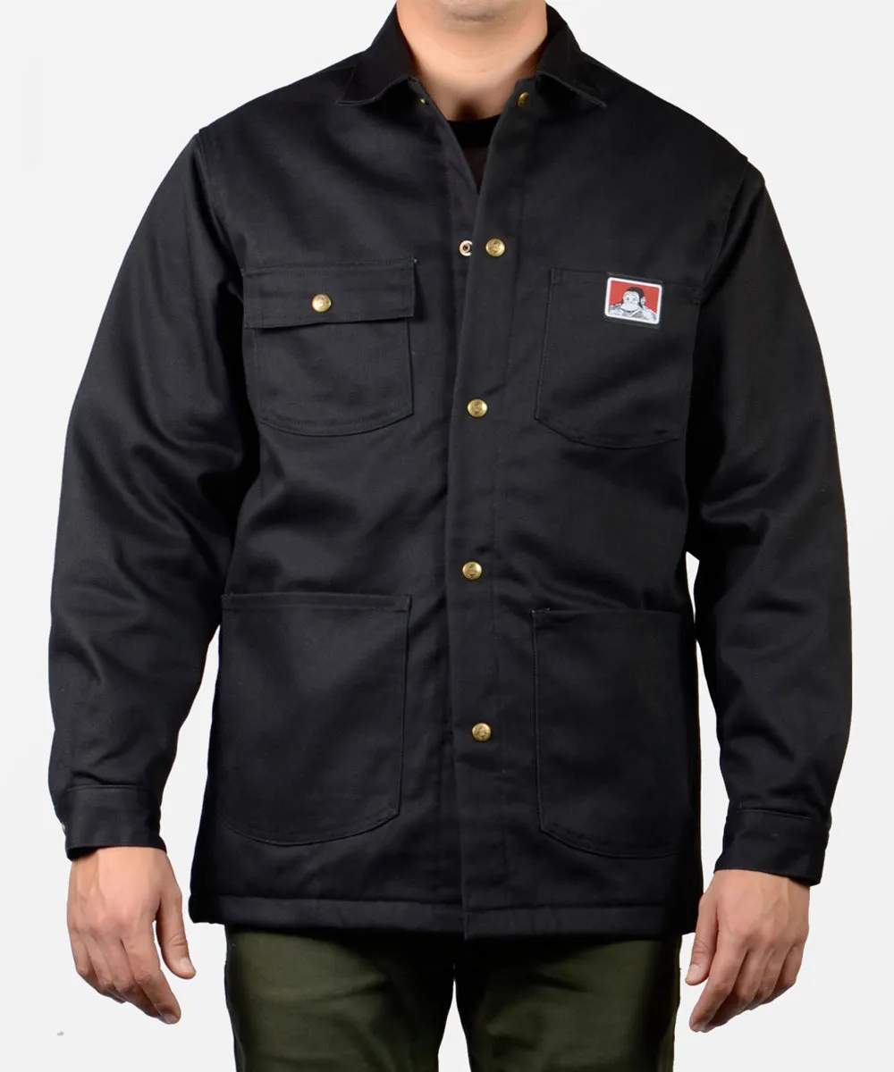 Ben Davis Men’s Original Chore Coat - Black Twill