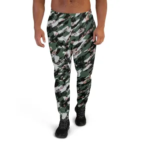 Black Camouflage Men's Street Joggers