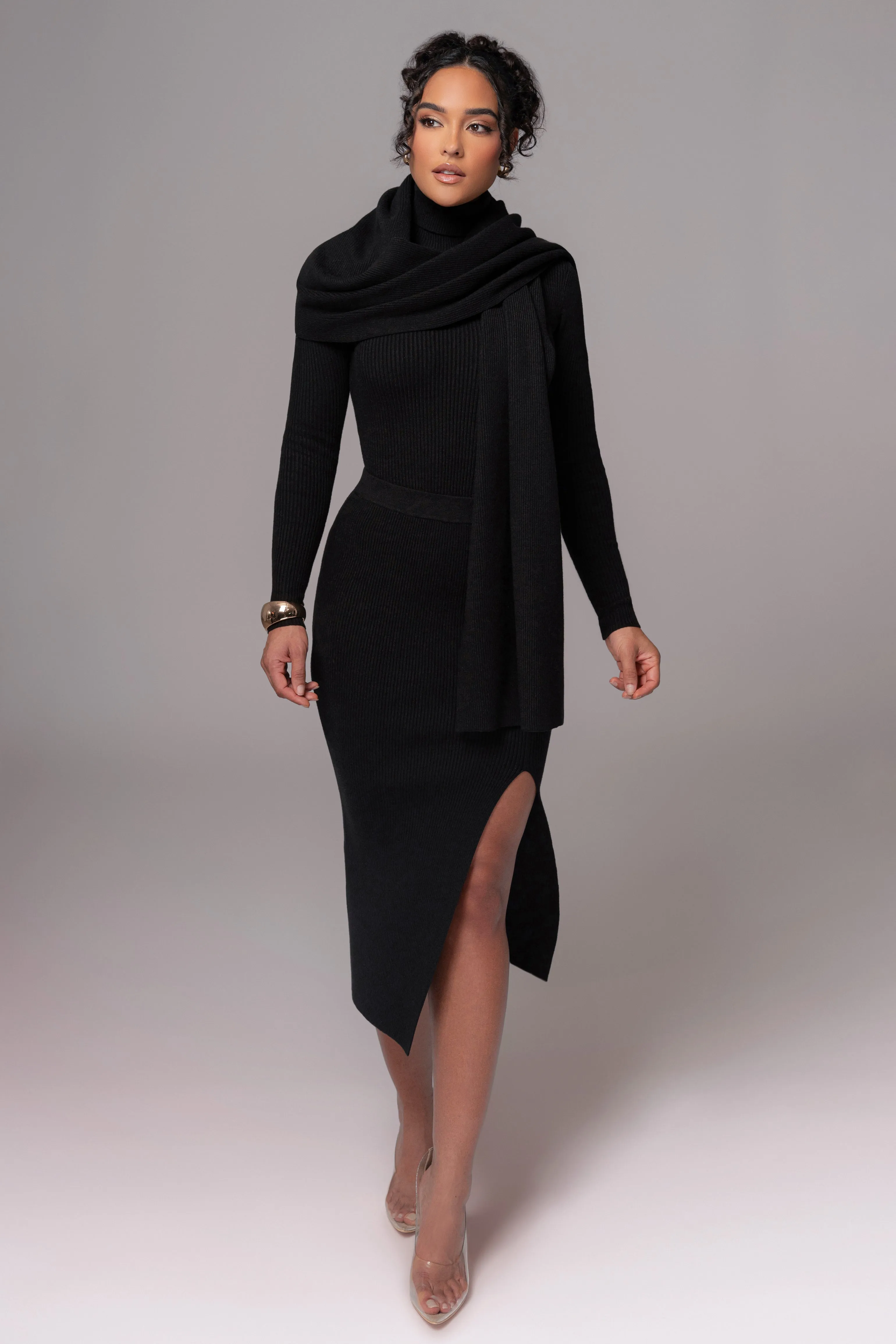 Black Cardinal Essential Knit Skirt