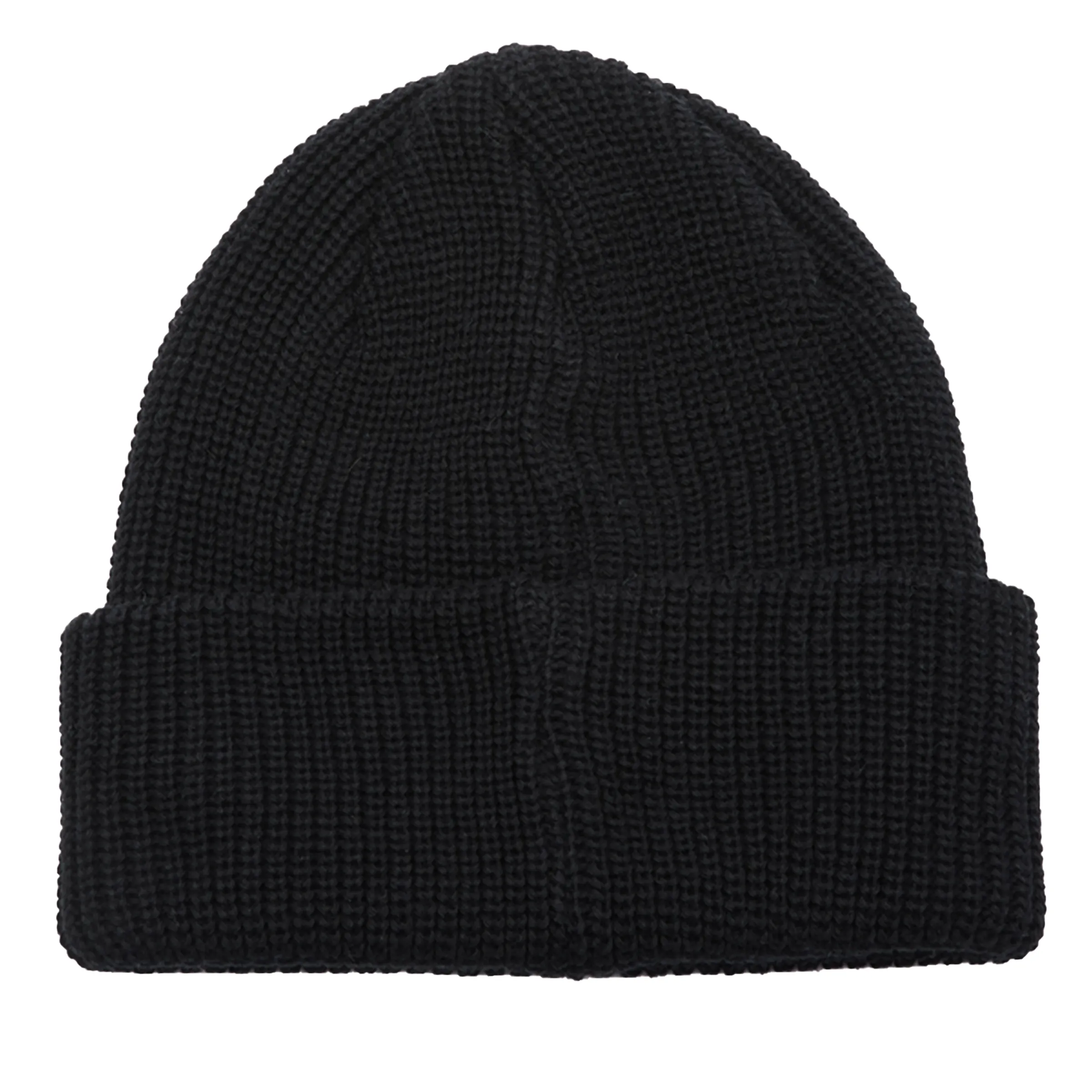 Bold organic beanie black