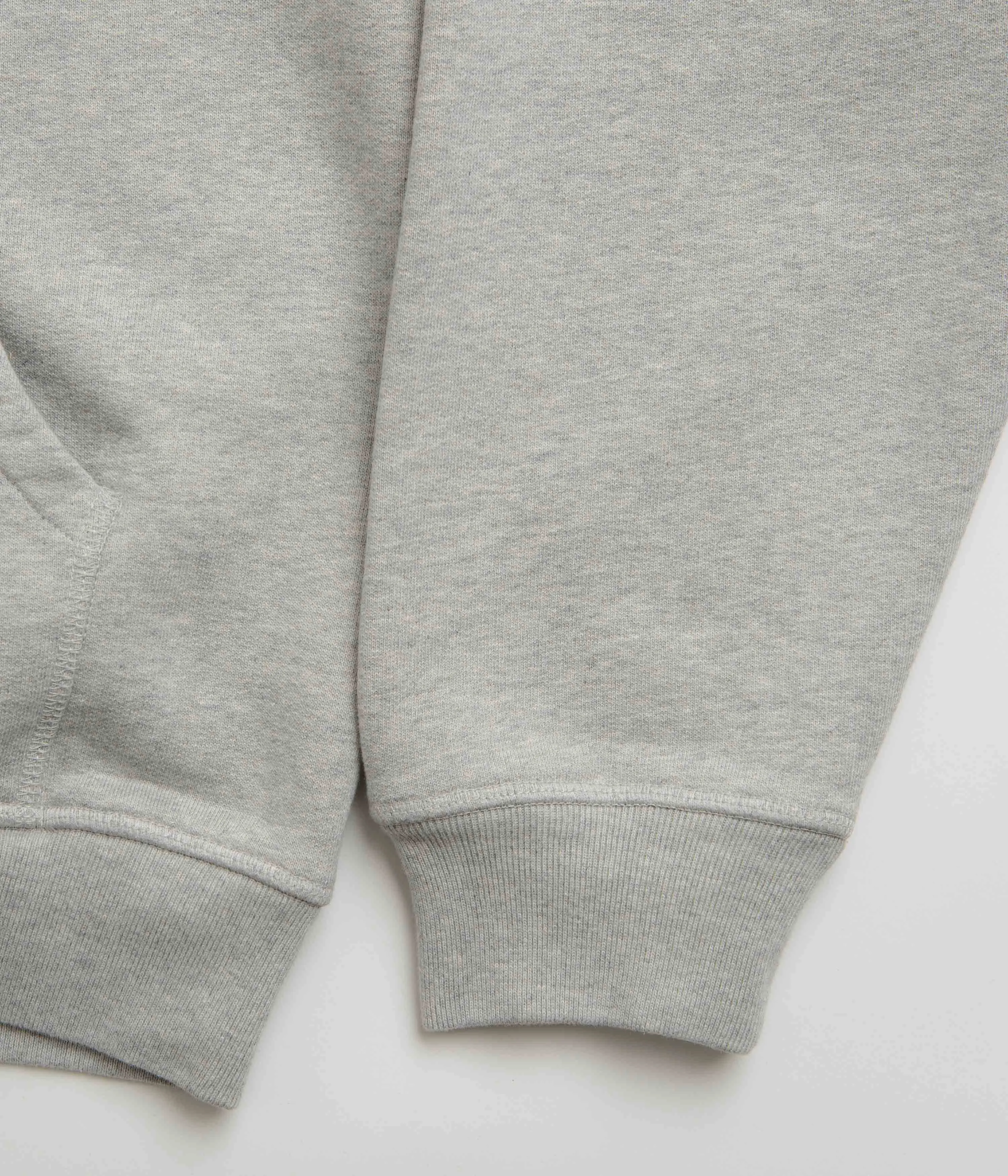 by Parra 1976 Logo Zip Hoodie - Heather Grey