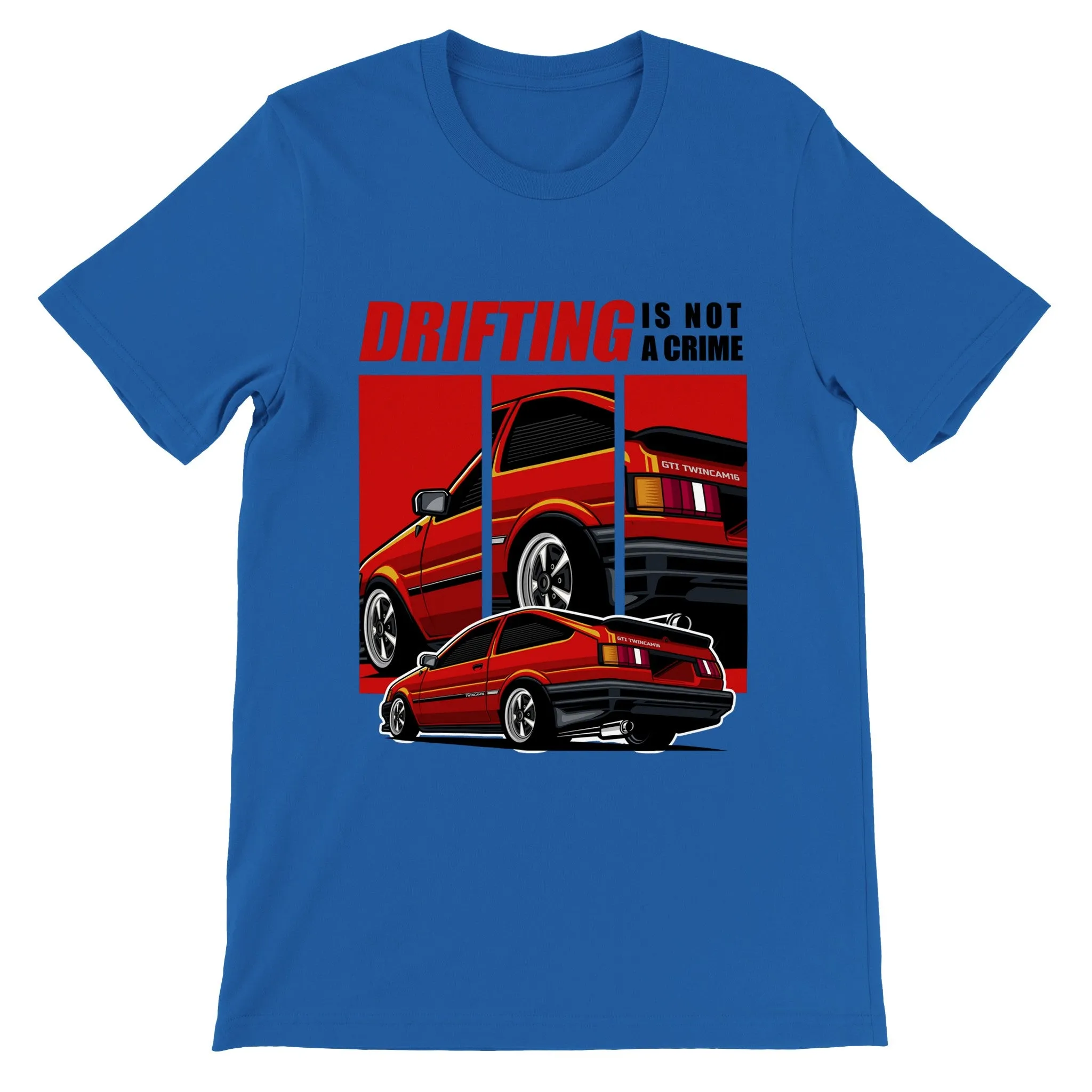 Car T-shirt - Supra The Japanese Drift King Artwork - Premium Unisex T-shirt