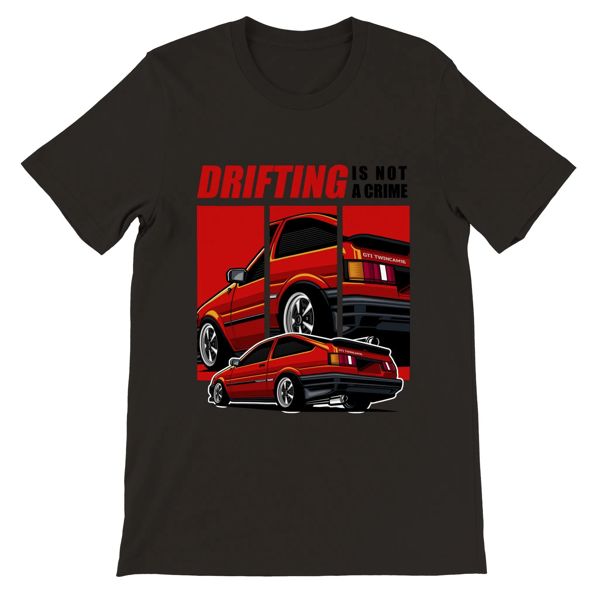 Car T-shirt - Supra The Japanese Drift King Artwork - Premium Unisex T-shirt