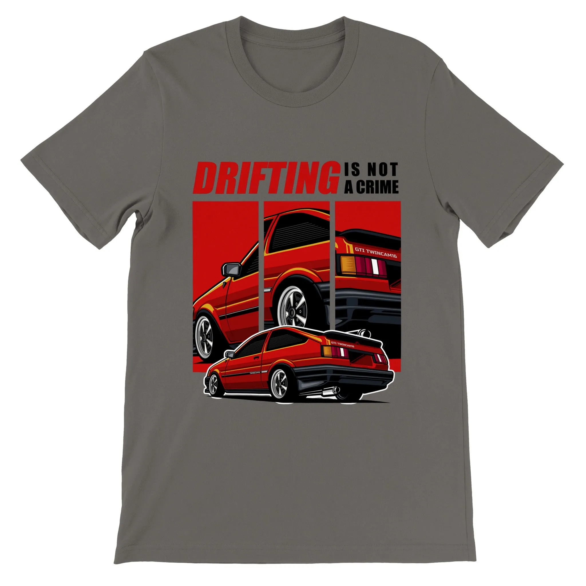 Car T-shirt - Supra The Japanese Drift King Artwork - Premium Unisex T-shirt