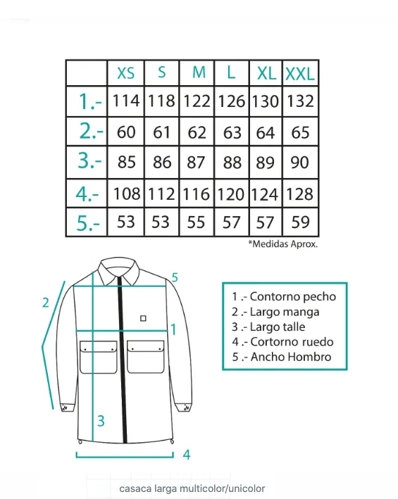 CASACA O PARKA COLOUR BLOCK