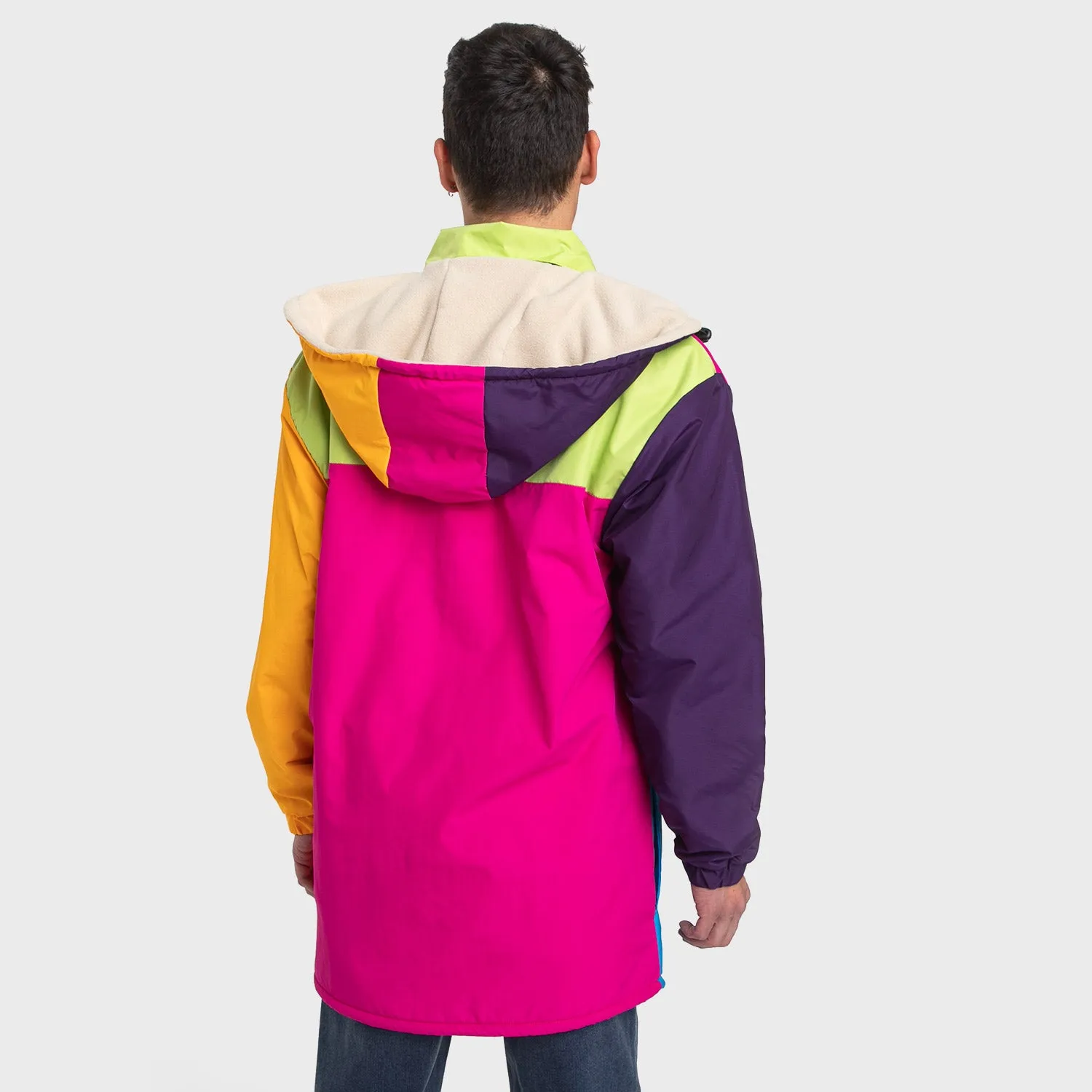 CASACA O PARKA COLOUR BLOCK