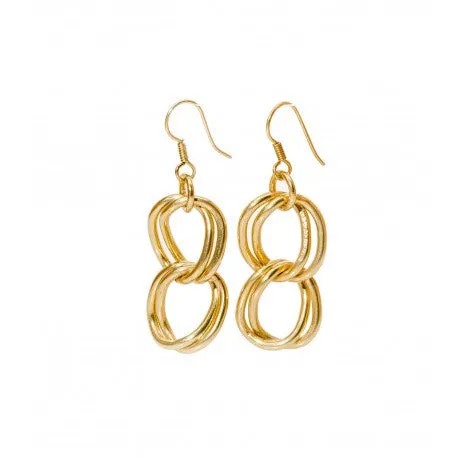 Charles Albert Jewelry Alchemia Double Curb Earrings