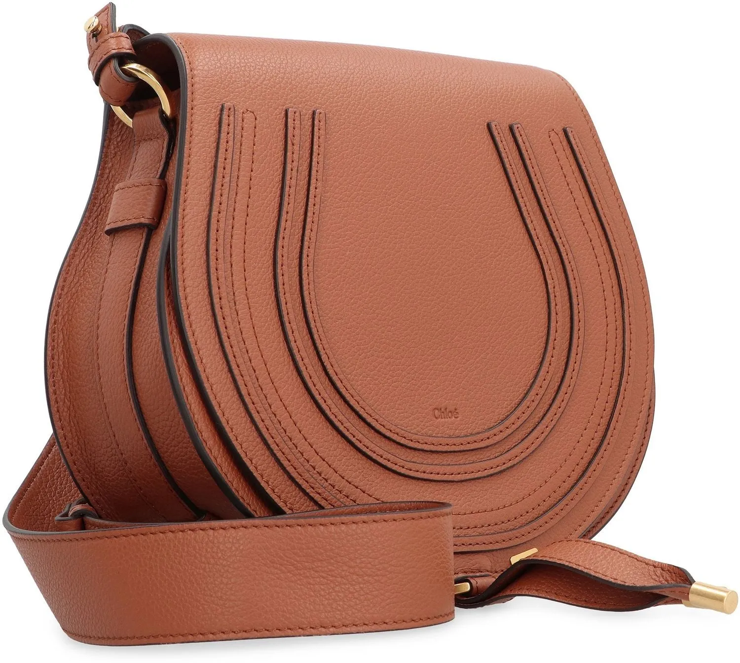 CHLOÉ Elegant Saddle Crossbody Handbag