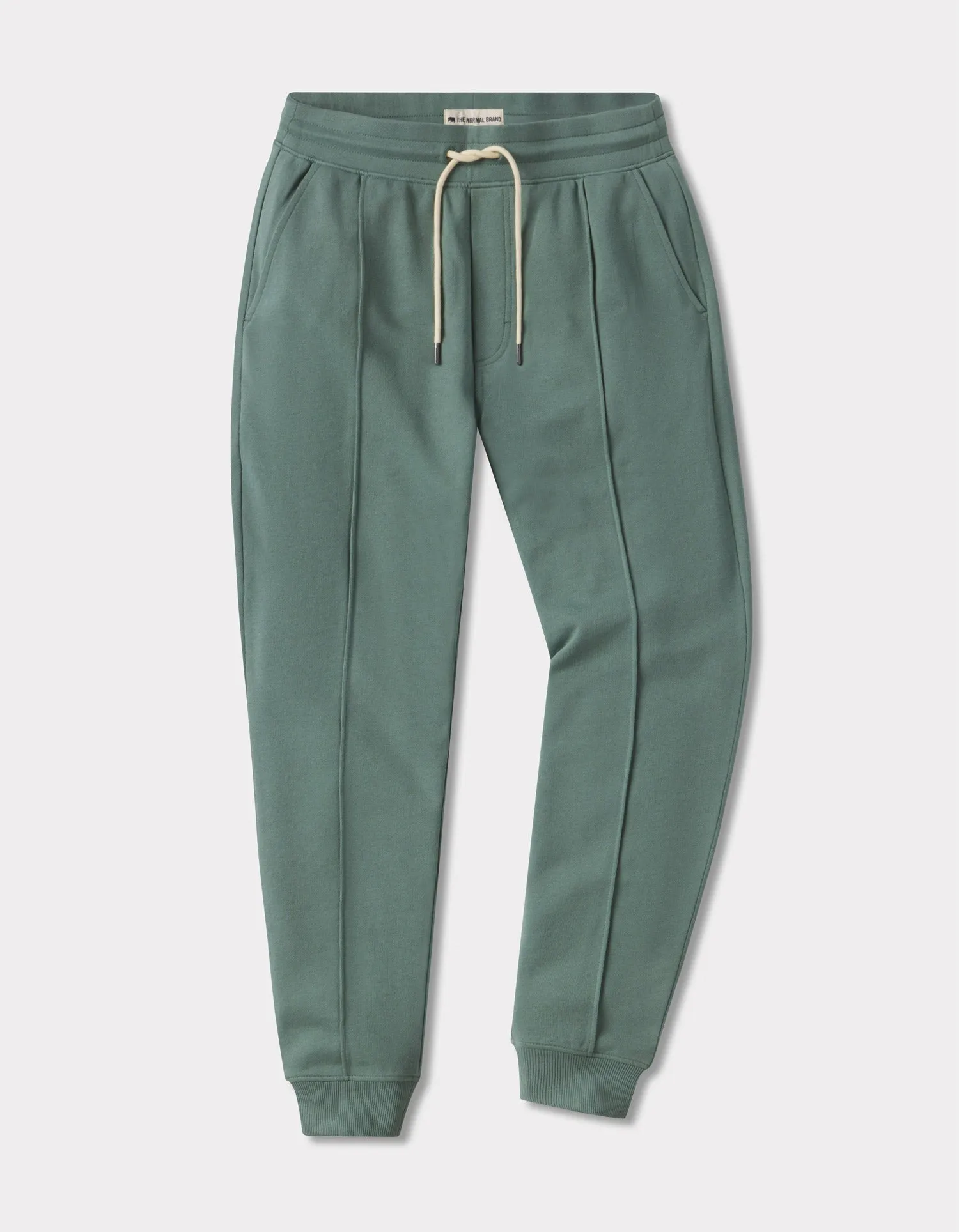 Cole Terry Pintuck Jogger in Pine