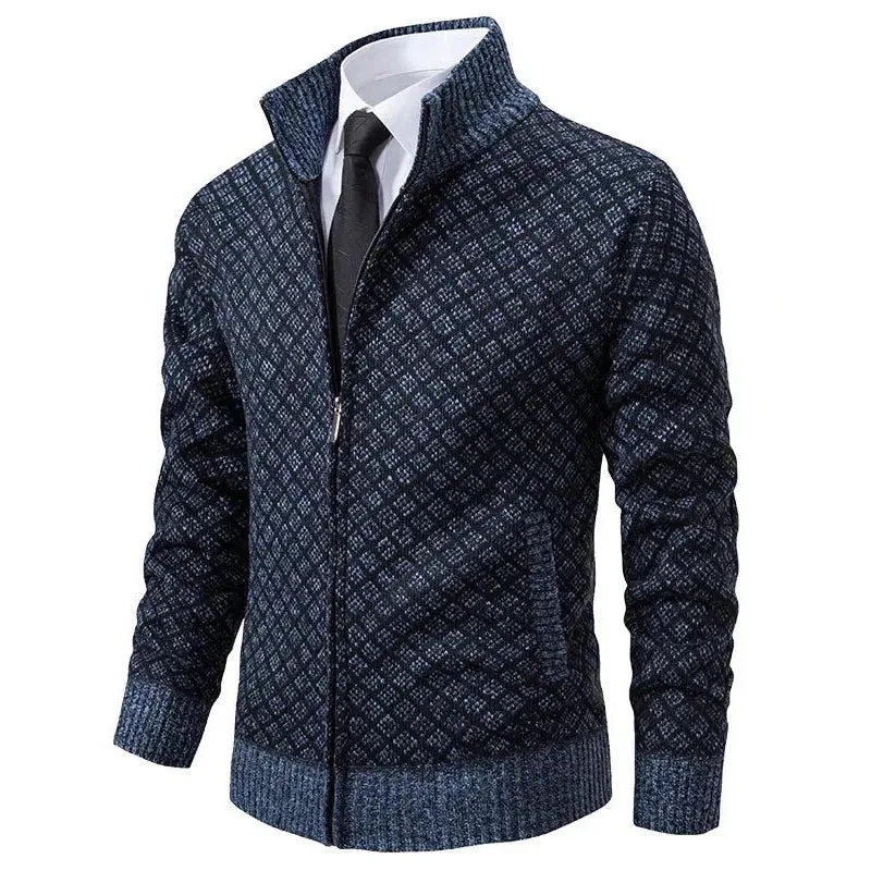 COLTON™ - MEN'S KNITTED TURLE-NECK JACKET