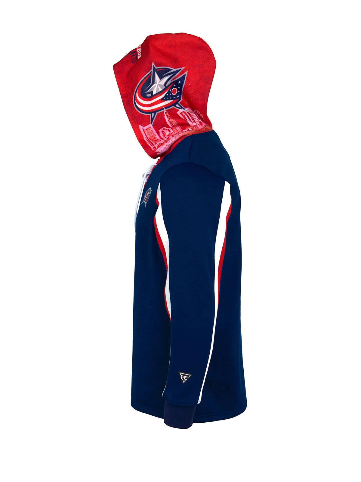 Columbus Blue Jackets Lace-Up Hoodie