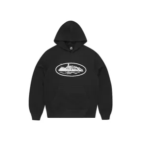 Corteiz Alcatraz Hoodie Black