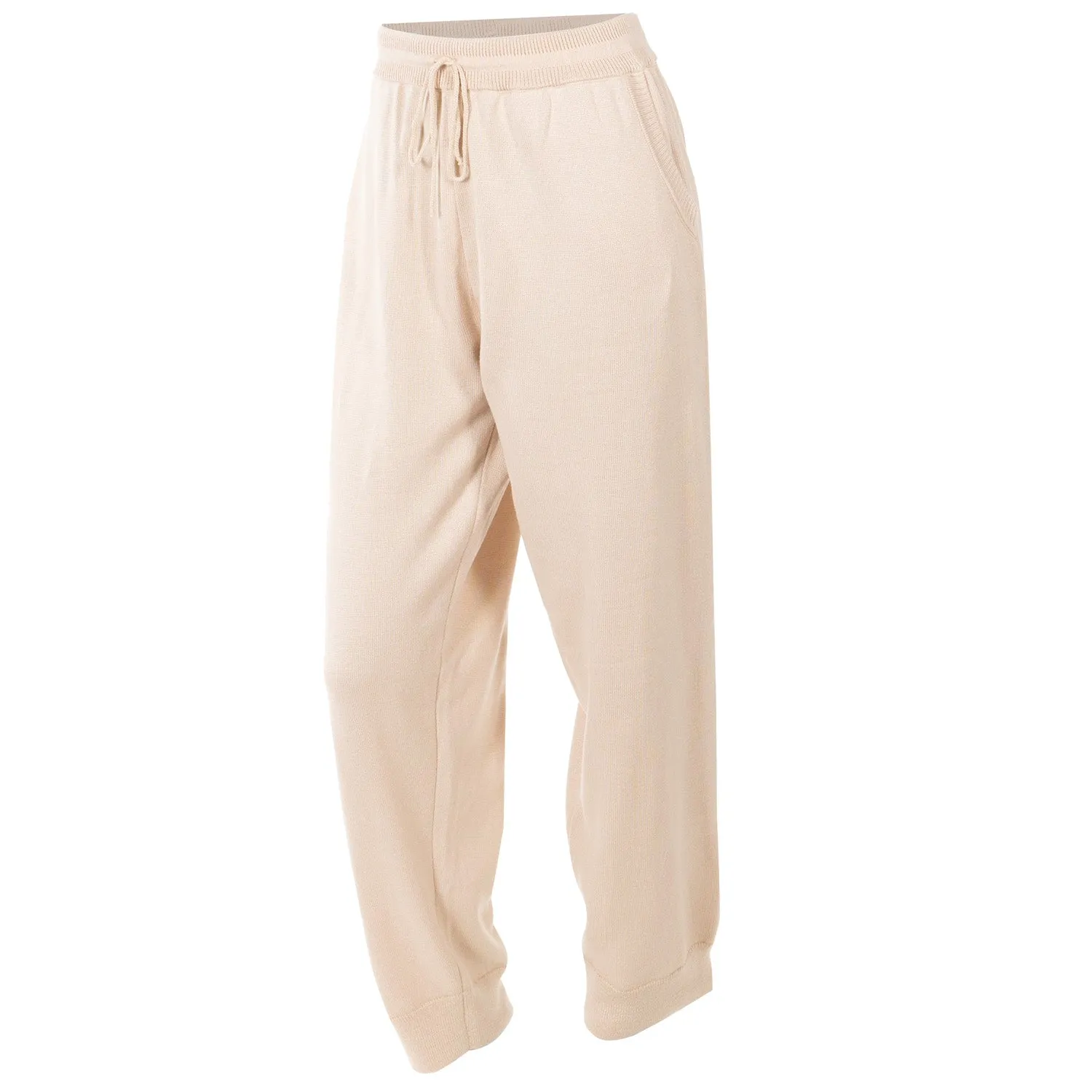 Cotton-Blend High-Waist Joggers