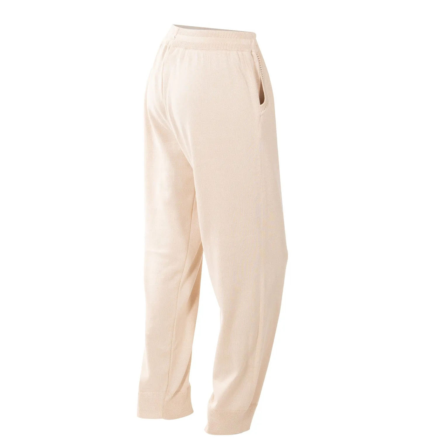 Cotton-Blend High-Waist Joggers