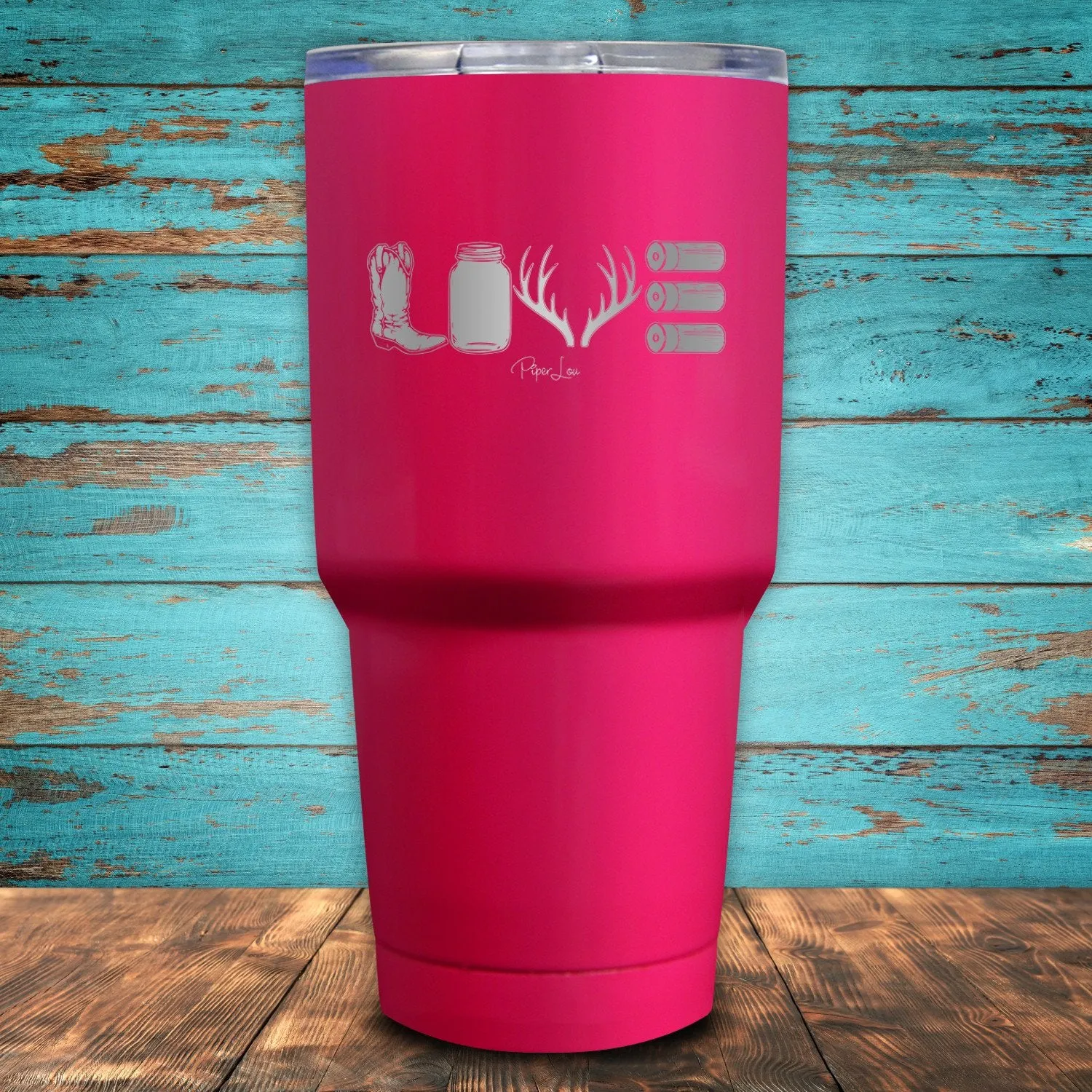 Country Girl Love Coated Drinkware