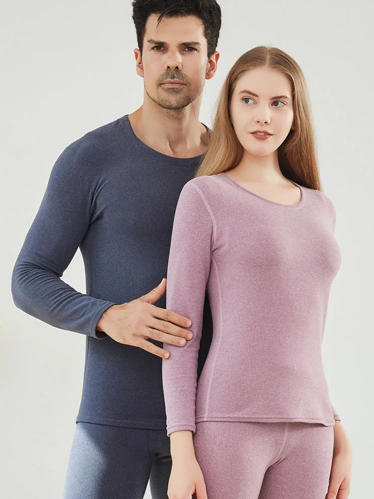 Couple Heating Fleece Thickening Pajamas Set