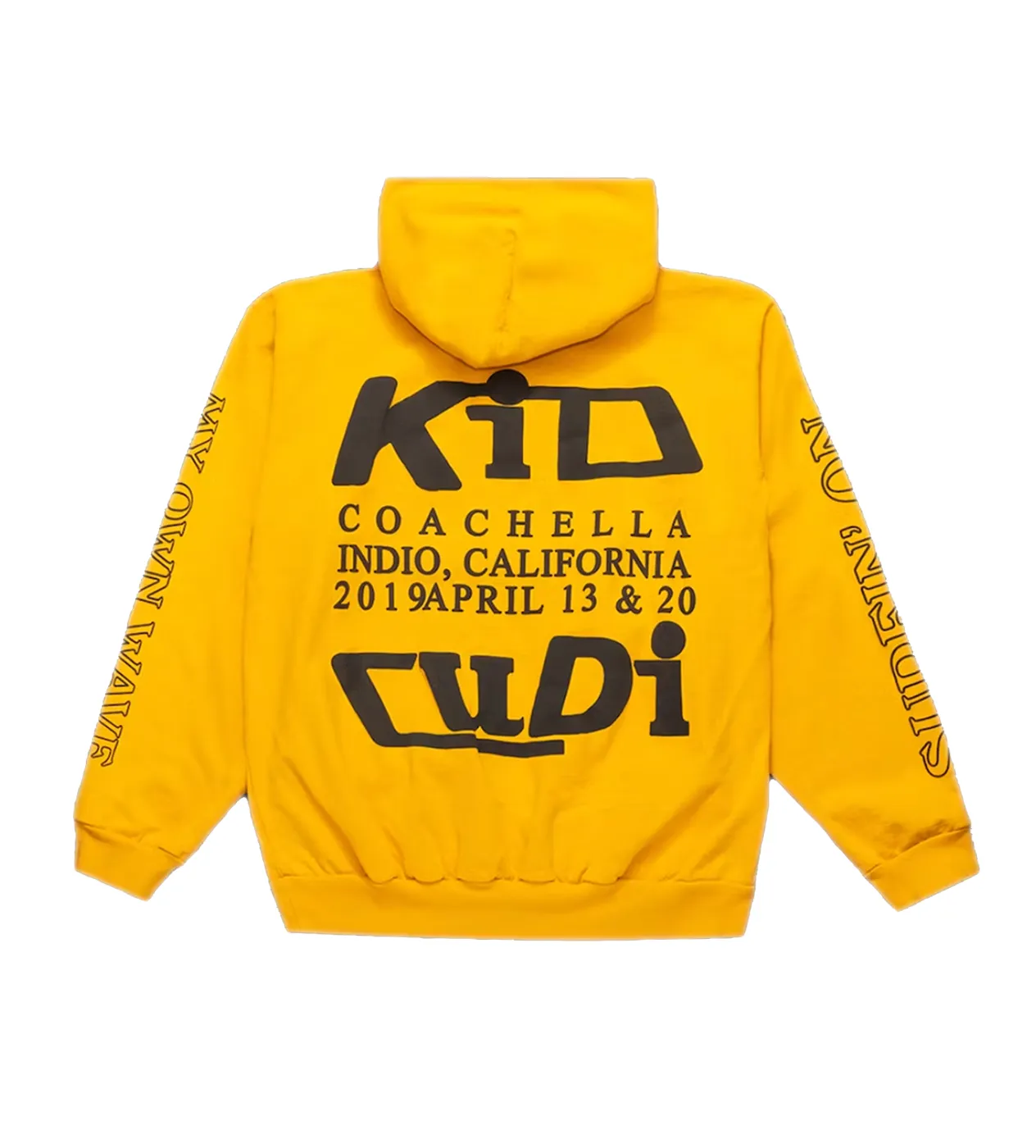 CPFM x Kid Cudi Swim In The Light Coachella Hoodie Yellow