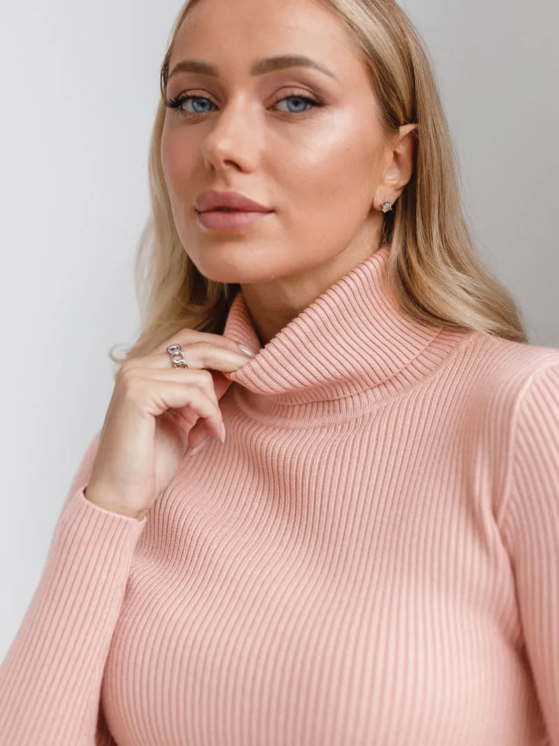 Dana Turtleneck Soft Warm Women Sweater