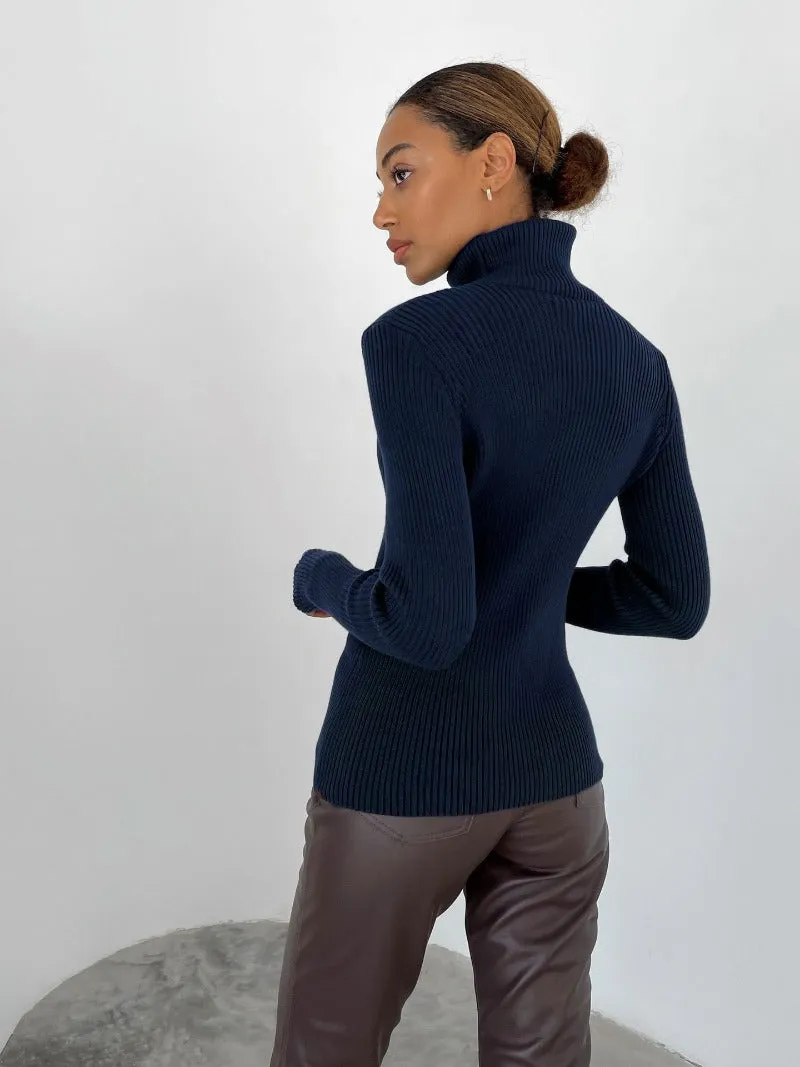 Dana Turtleneck Soft Warm Women Sweater