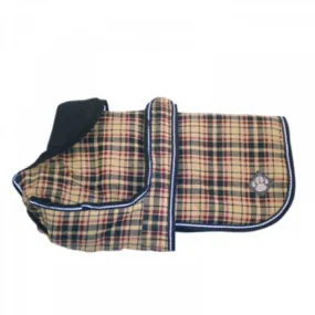 Danish Design Luxury Coat Classic Check Showerproof Dog Coat