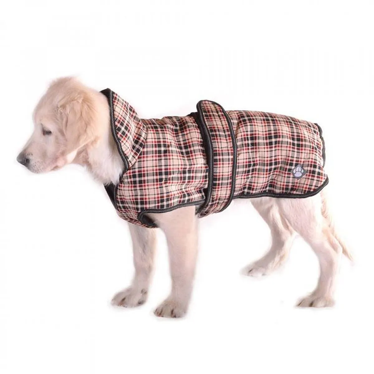 Danish Design Luxury Coat Classic Check Showerproof Dog Coat