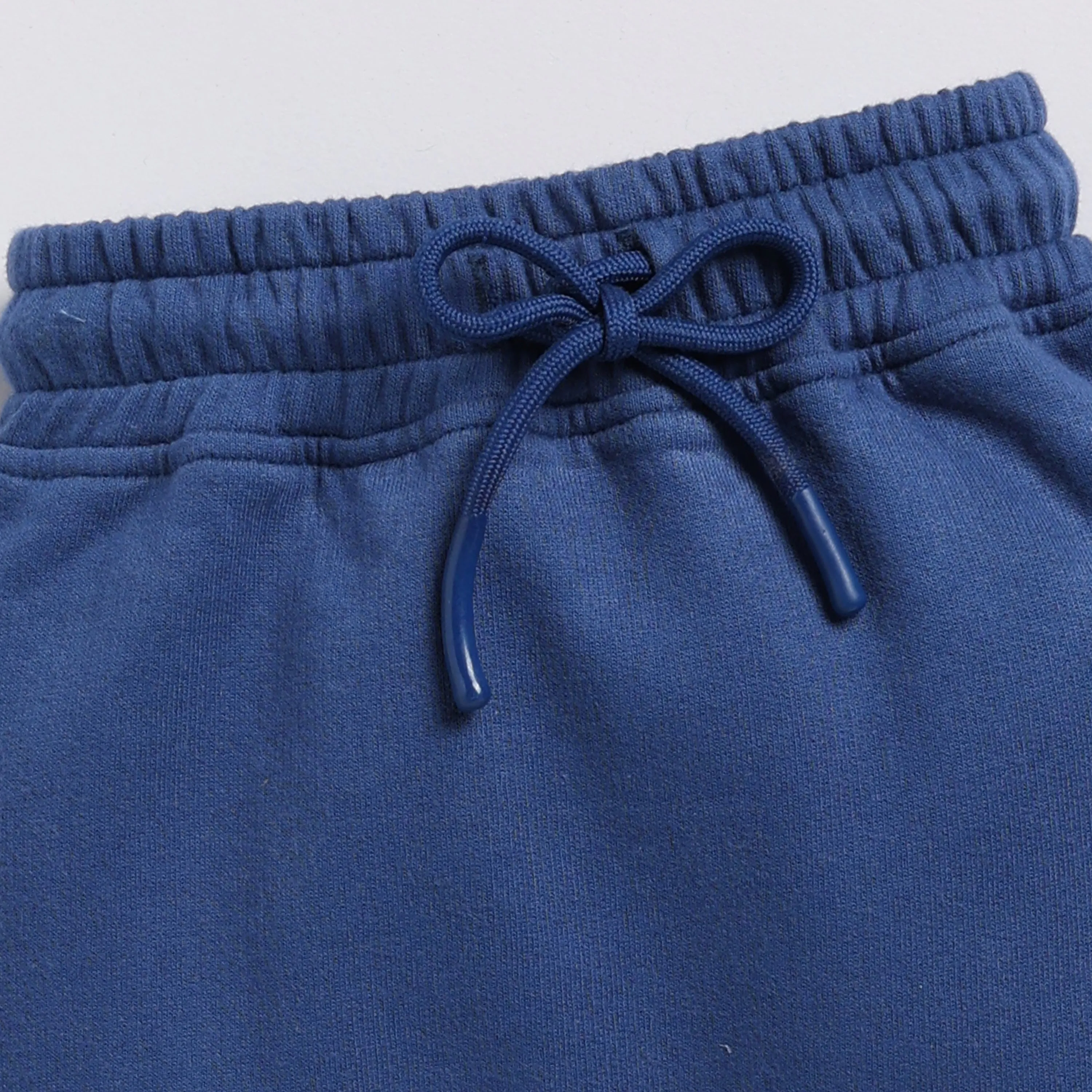 Dark Blue Organic Blue Sweatshirt & Jogger Set