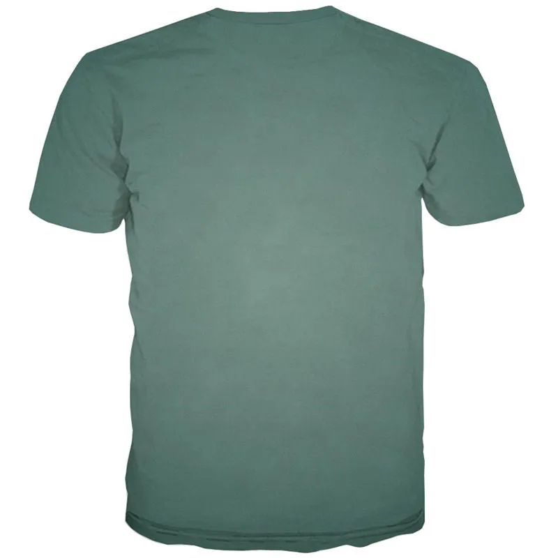 Dark green gradient texture tshirts top tee special texture different art costume Cool man