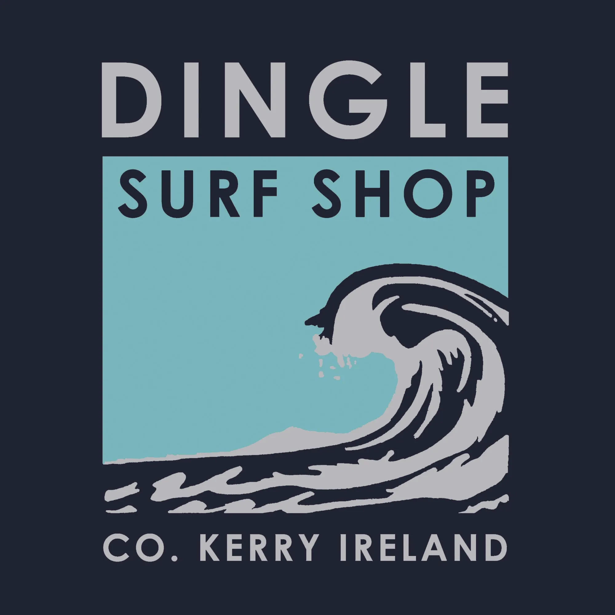 Dingle Surf Wave Hoodie