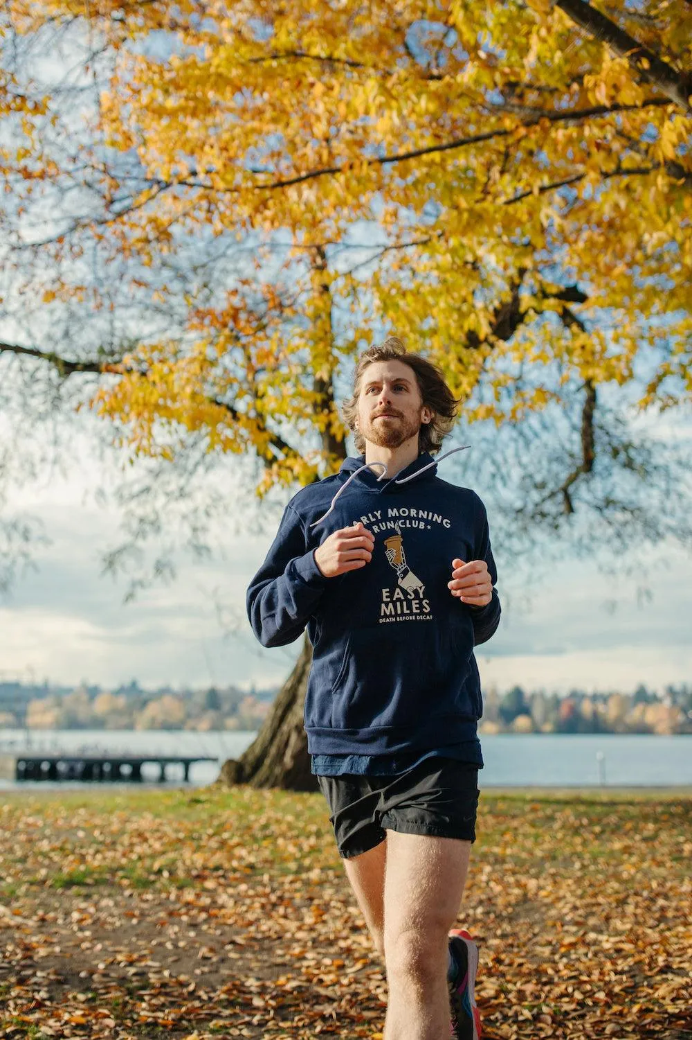 Early Morning Run Club Travel Cup Hoodie