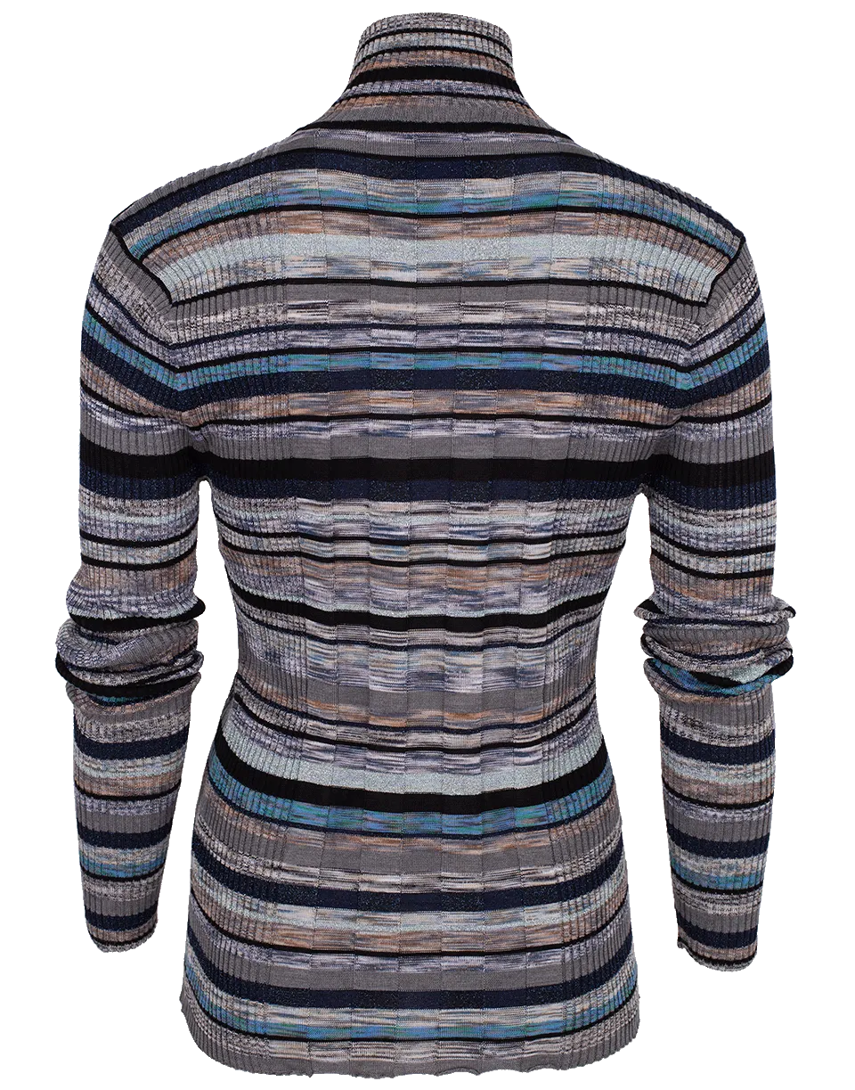 Eden Woodland Stripe Turtleneck