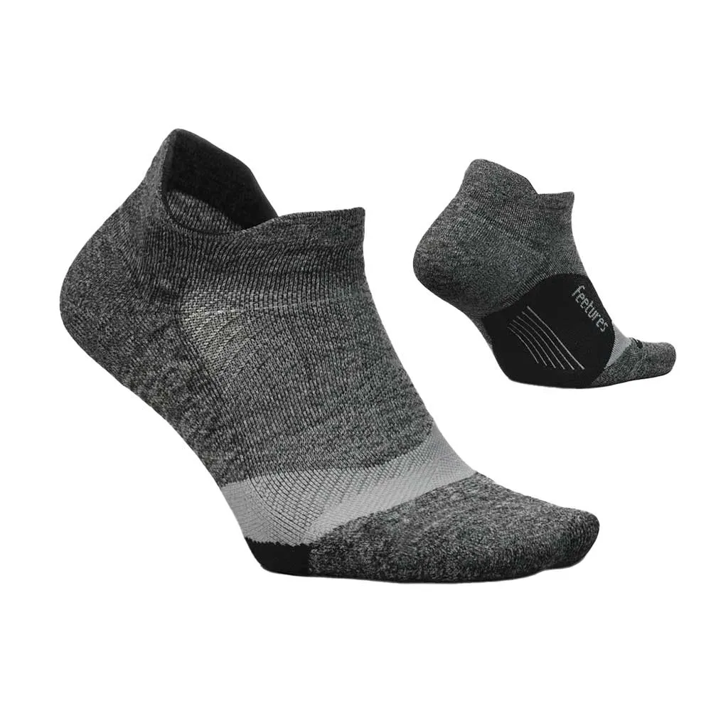 Elite Light Cushion No Show Tab Sock - Gray S24