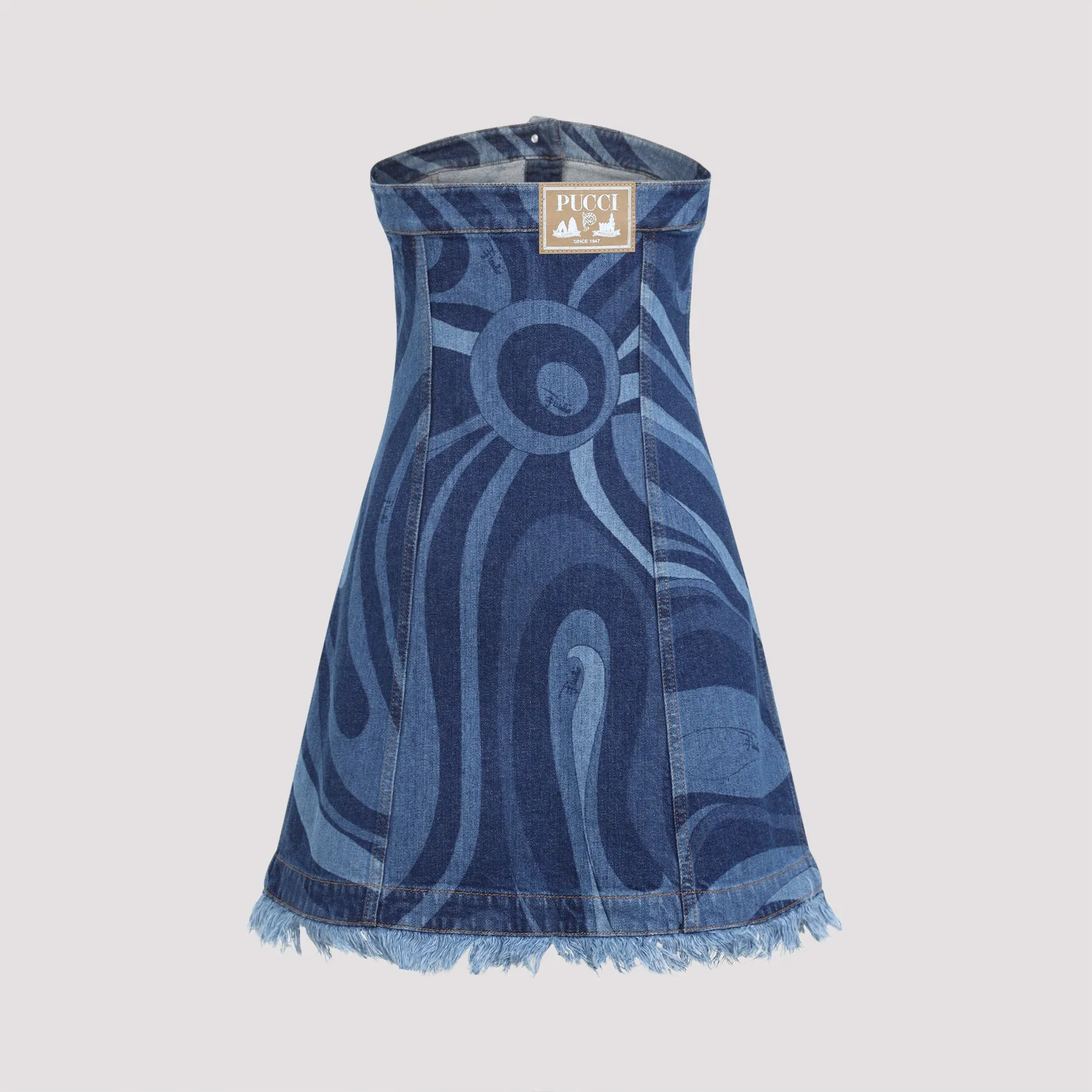 EMILIO PUCCI Chic Denim Mini Dress