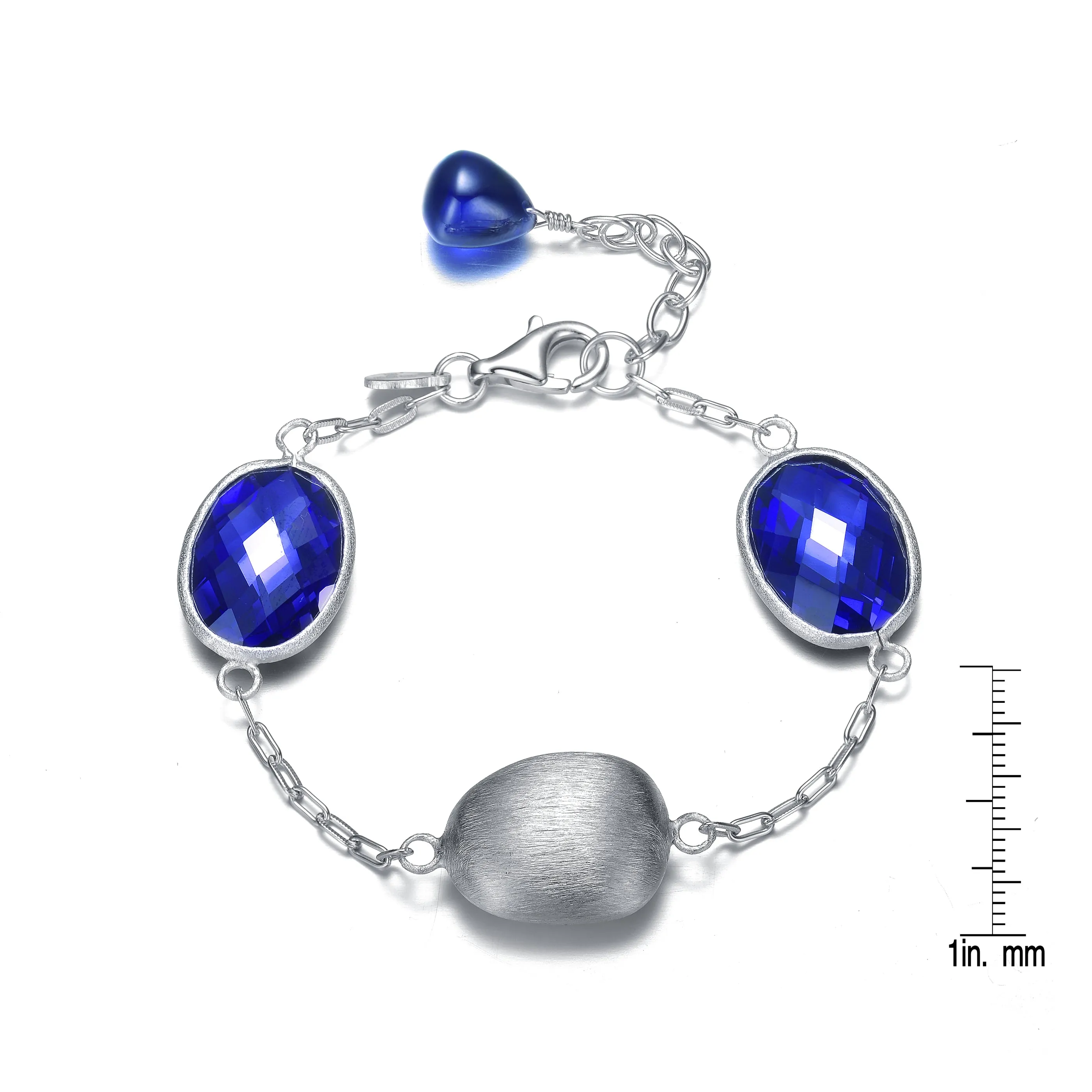 Emma Blue Cubic Zirconia Bracelet