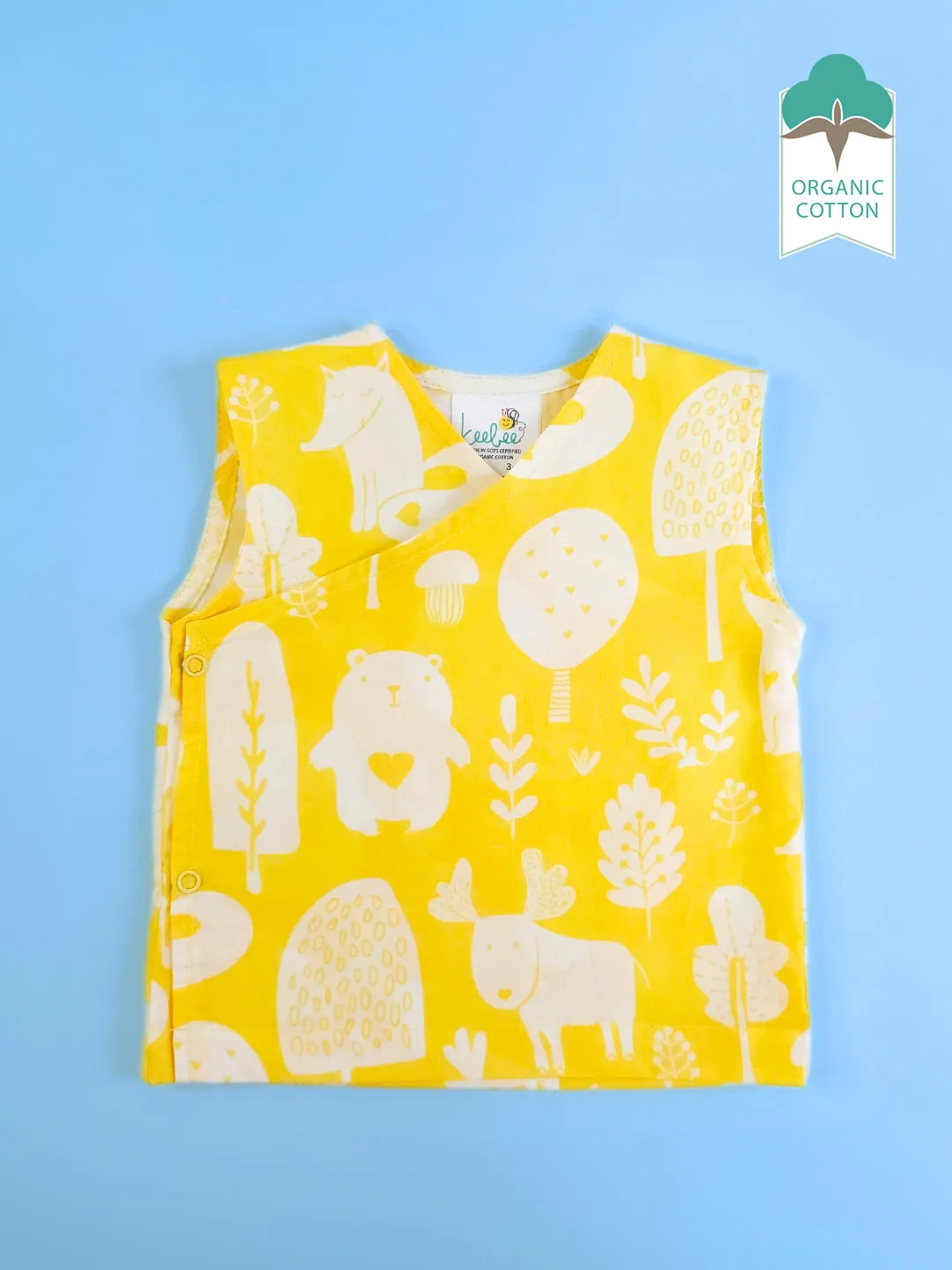 Enchanted Forest - Organic Cotton Printed Baby Jabla