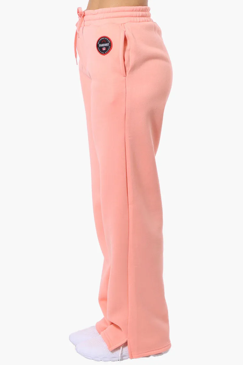 Fahrenheit Tie Waist Basic Sweatpants - Pink