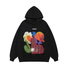 “Floral Blurring” Hoodie