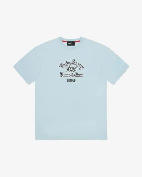 GEEDUP COMPANY TEE LIGHT BLUE