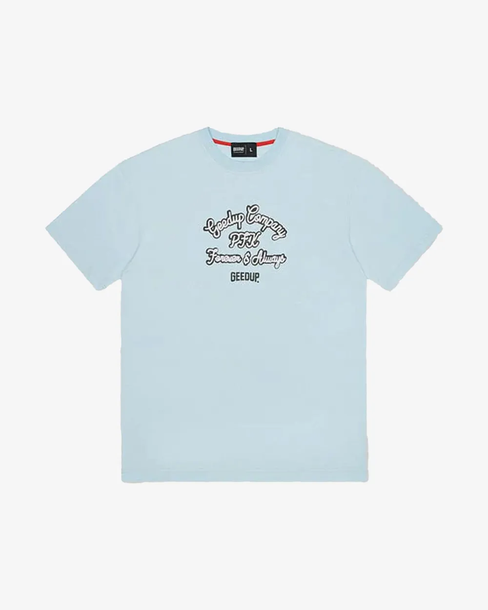 GEEDUP COMPANY TEE LIGHT BLUE