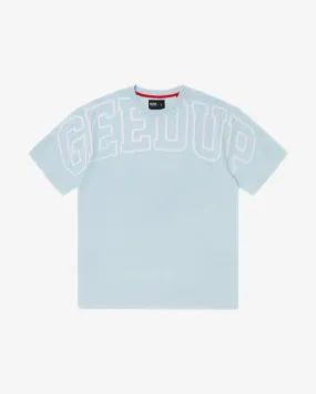 GEEDUP TEAM LOGO TEE BLUE