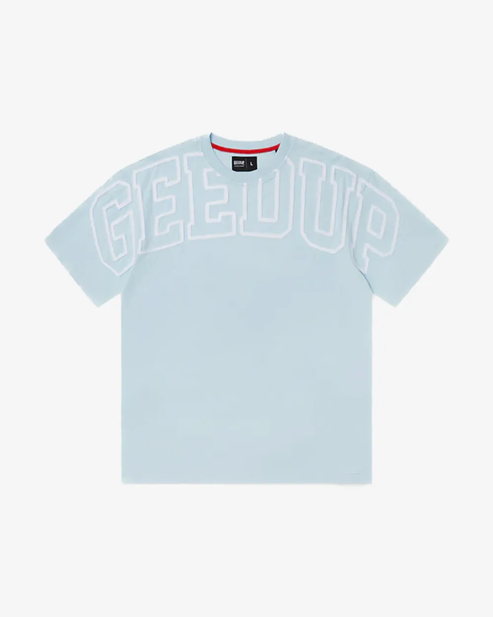 GEEDUP TEAM LOGO TEE BLUE